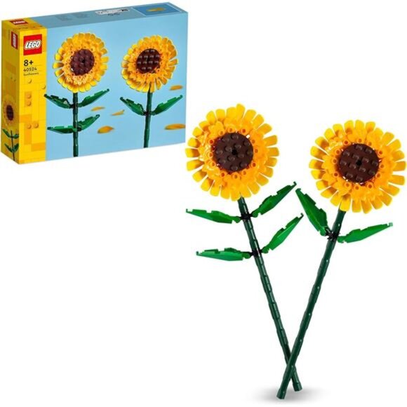LEGO Sunflowers - Building Toy for Kids, Girls & Boys Ages 8+ - Artificial - Picture 1 of 8